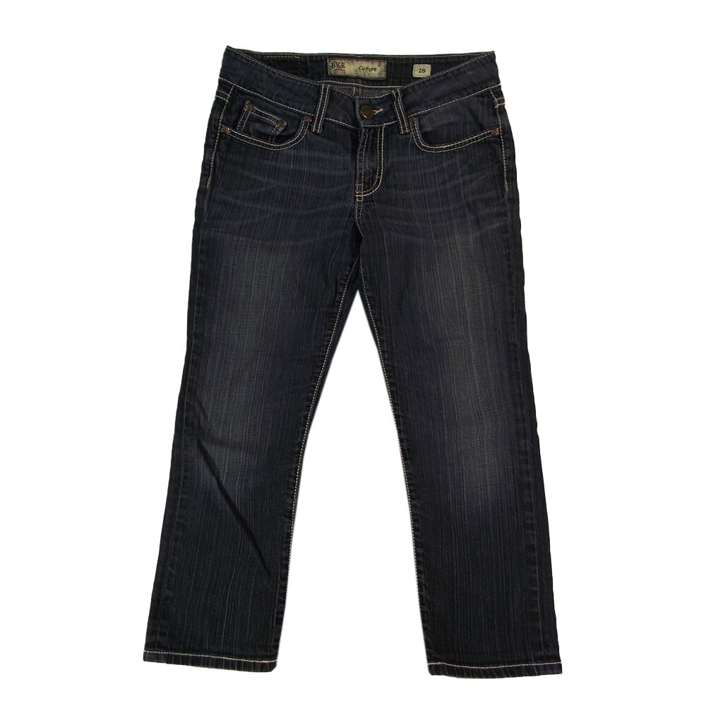 Buckle BKE  jeans culture women's 28 blue capri denim pants 30 X 25